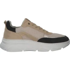 Palado PSN0002, Schnürschuhe, Damen, Schwarz/Gold/Beige