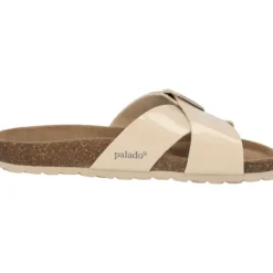 Palado Ranreak, Pantoletten, Damen, Beige Lack