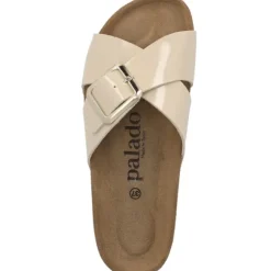 Palado Ranreak, Pantoletten, Damen, Beige Lack