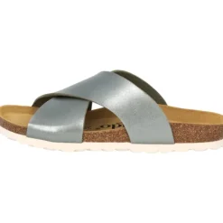 Palado Rianel, Pantoletten, Damen, Olive Metallic