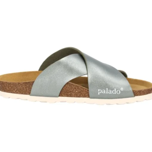 Palado Rianel, Pantoletten, Damen, Olive Metallic