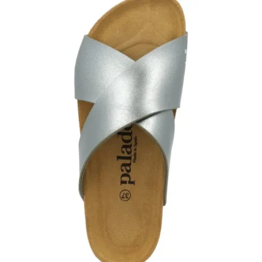 Palado Rianel, Pantoletten, Damen, Olive Metallic