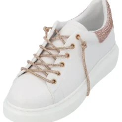 Palado Rugu by Sila Sahin, Sneakers Low, Damen, Weiß/Rosegold