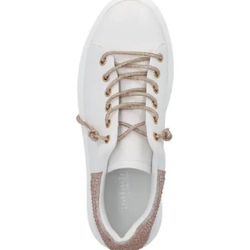 Palado Rugu by Sila Sahin, Sneakers Low, Damen, Weiß/Rosegold