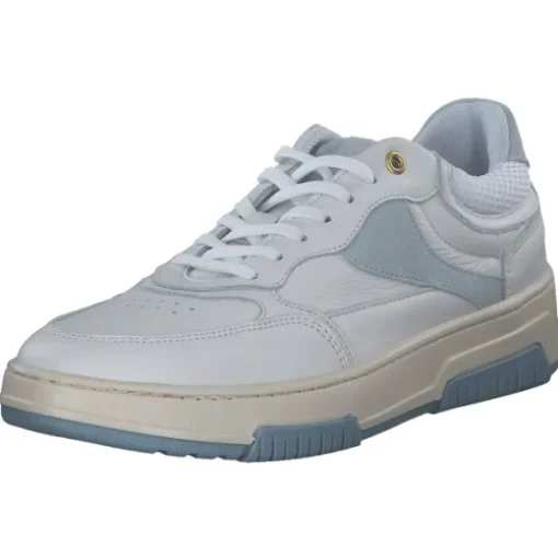 Palado S2-2210, Schnürschuhe, Damen, Weiß/Blau