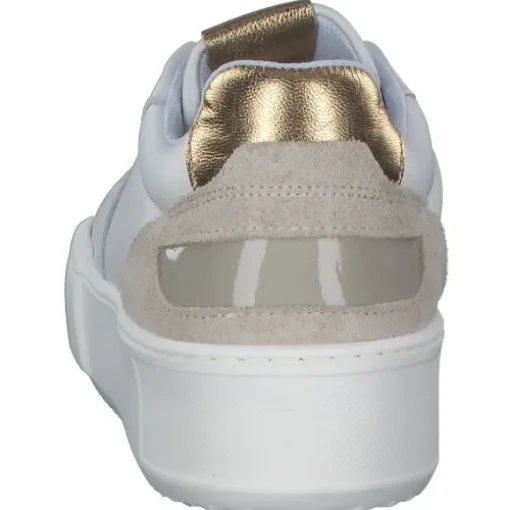Palado S2-2319, Schnürschuhe, Damen, Weiß/Gold