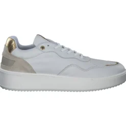 Palado S2-2319, Schnürschuhe, Damen, Weiß/Gold
