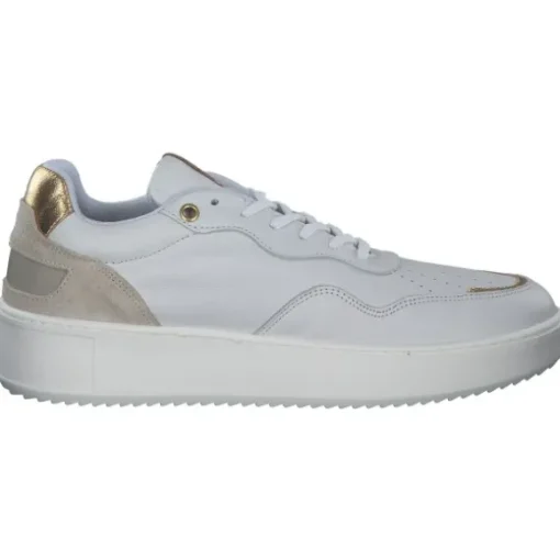 Palado S2-2319, Schnürschuhe, Damen, Weiß/Gold