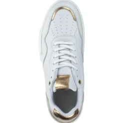 Palado S2-2319, Schnürschuhe, Damen, Weiß/Gold