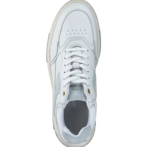 Palado S2-2210, Schnürschuhe, Damen, Weiß/Blau