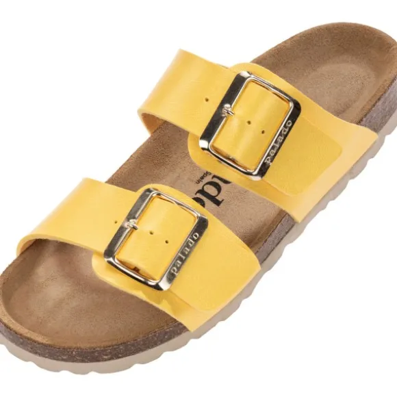 Palado Samos EGS, Pantoletten, Damen, Gelb Metallic