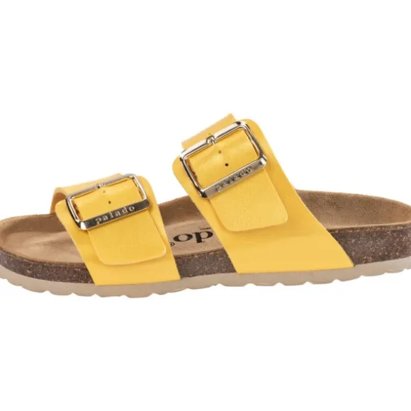 Palado Samos EGS, Pantoletten, Damen, Gelb Metallic