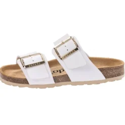 Palado Samos EGS, Pantoletten, Damen, Weiß Matt