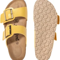Palado Samos EGS, Pantoletten, Damen, Gelb Metallic