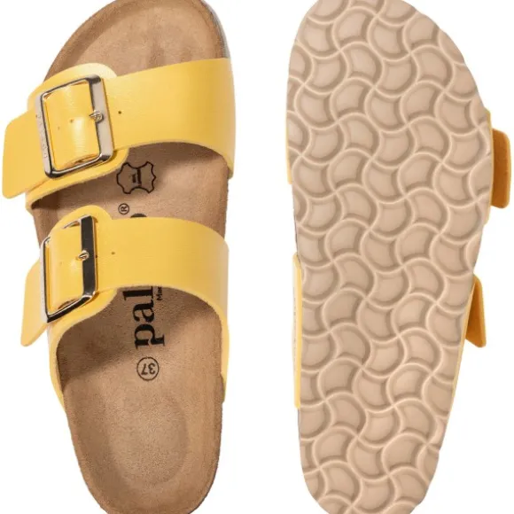 Palado Samos EGS, Pantoletten, Damen, Gelb Metallic