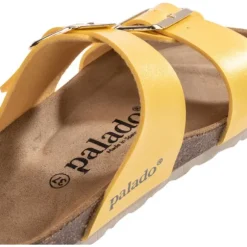 Palado Samos EGS, Pantoletten, Damen, Gelb Metallic