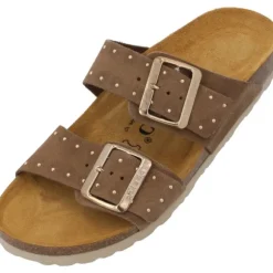 Palado Samos Glint by Sila Sahin, Pantoletten, Damen, Braun