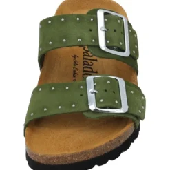 Palado Samos Glint by Sila Sahin, Pantoletten, Damen, Grün