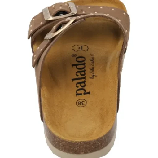 Palado Samos Glint by Sila Sahin, Pantoletten, Damen, Braun
