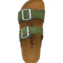 Palado Samos Glint by Sila Sahin, Pantoletten, Damen, Grün