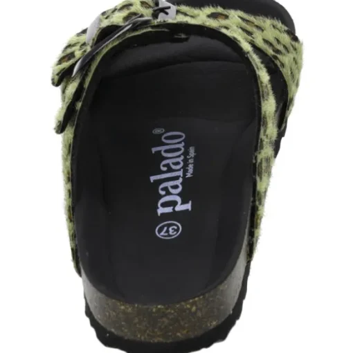 Palado Samos GS Leo, Pantoletten, Damen, Khaki