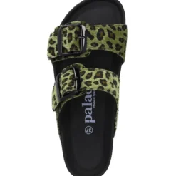 Palado Samos GS Leo, Pantoletten, Damen, Khaki