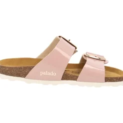 Palado Samos GS, Pantoletten, Damen, Rosa Lack
