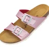 Palado Samos, Pantoletten, Damen, Metallic Pink