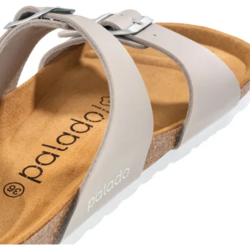 Palado Samos, Pantoletten, Damen, Basic Matt Grau