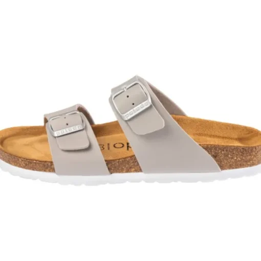 Palado Samos, Pantoletten, Damen, Basic Matt Grau