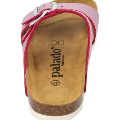 Palado Samos, Pantoletten, Damen, Metallic Pink