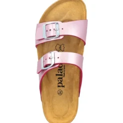 Palado Samos, Pantoletten, Damen, Metallic Pink