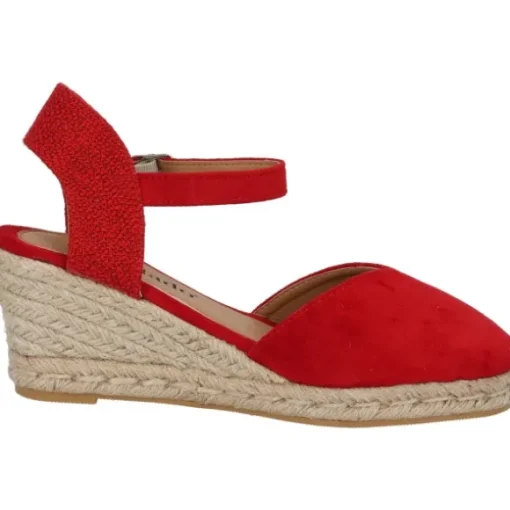 Palado Sathos, Keilsandaletten, Damen, Rot