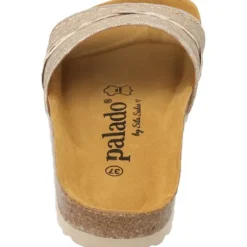 Palado Solista by Sila Sahin, Pantoletten, Damen, Beige/Gold