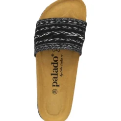 Palado Solista by Sila Sahin, Pantoletten, Damen, Schwarz/Silber