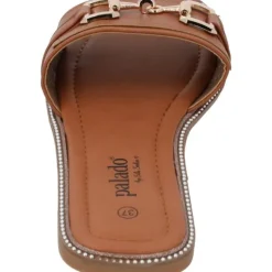 Palado Thebas by Sila Sahin, Pantoletten, Damen, Braun