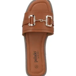 Palado Thebas by Sila Sahin, Pantoletten, Damen, Braun