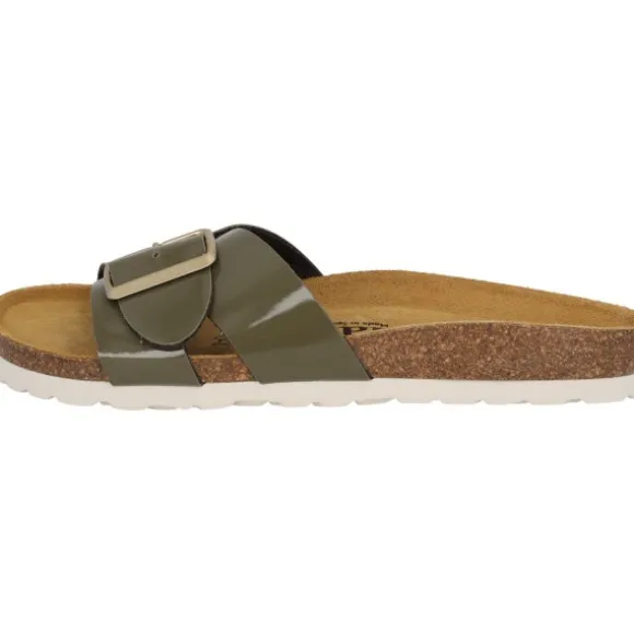 Palado Tinos, Pantoletten, Damen, Khaki Lack
