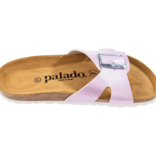 Palado Tinos, Pantoletten, Damen, Flieder Metallic