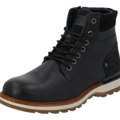 Palado Traqen, Schnürstiefel, Herren, Schwarz