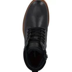 Palado Traqen, Schnürstiefel, Herren, Schwarz