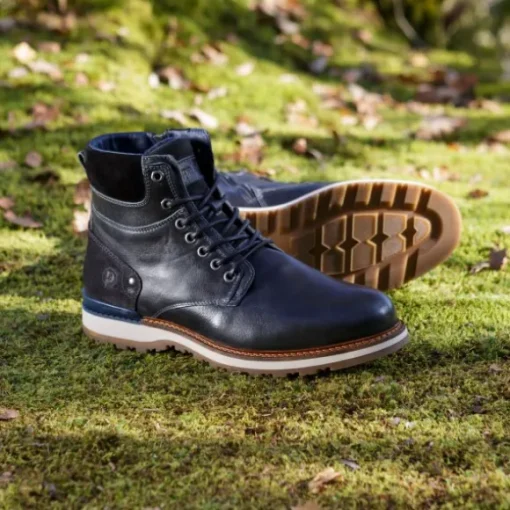 Palado Traqen, Schnürstiefel, Herren, Schwarz