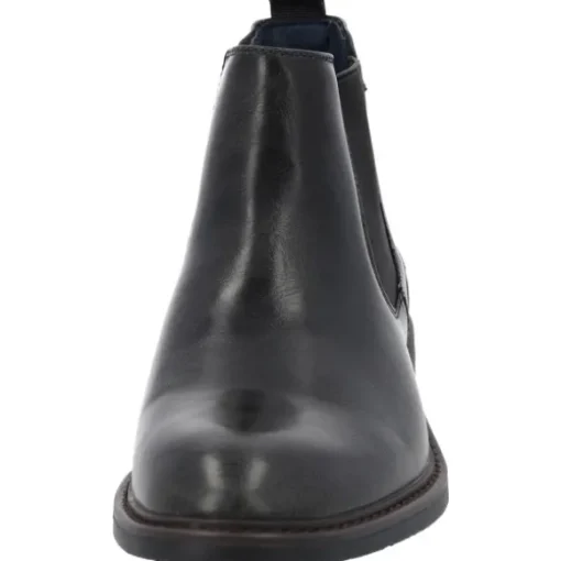 Palado Trisdan, Chelsea Boots, Herren, Schwarz Shiny