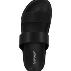 Palado Ulie by Sila Sahin, Plateau-Pantoletten, Damen, Schwarz