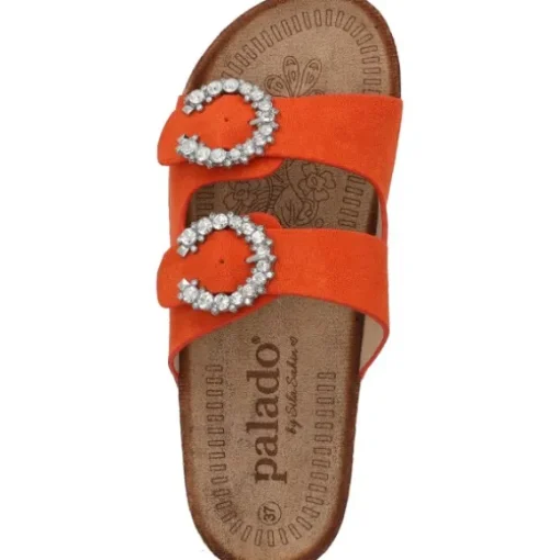 Palado Utri by Sila Sahin, Pantoletten, Damen, Orange