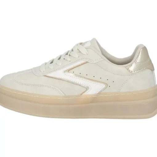 Palado Valcis, Sneakers Low, Damen, Beige/Weiß