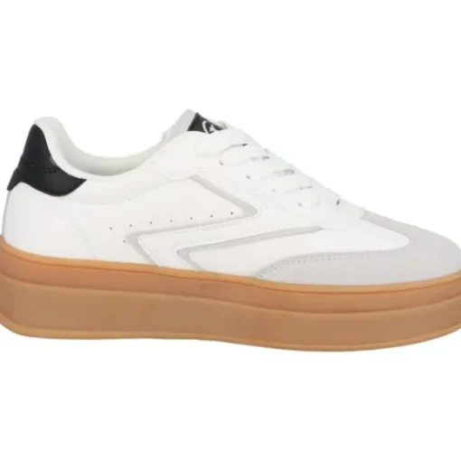 Palado Valcis, Sneakers Low, Damen, Weiß/Grau