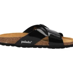 Palado Vanelis, Pantoletten, Damen, Schwarz Lack