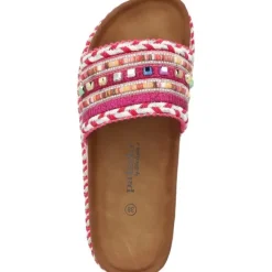Palado Vaphine by Sila Sahin, Plateau-Pantoletten, Damen, Pink
