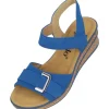Palado Vemlu, Keilsandaletten, Damen, Blau